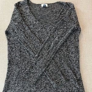 Black and white sweater